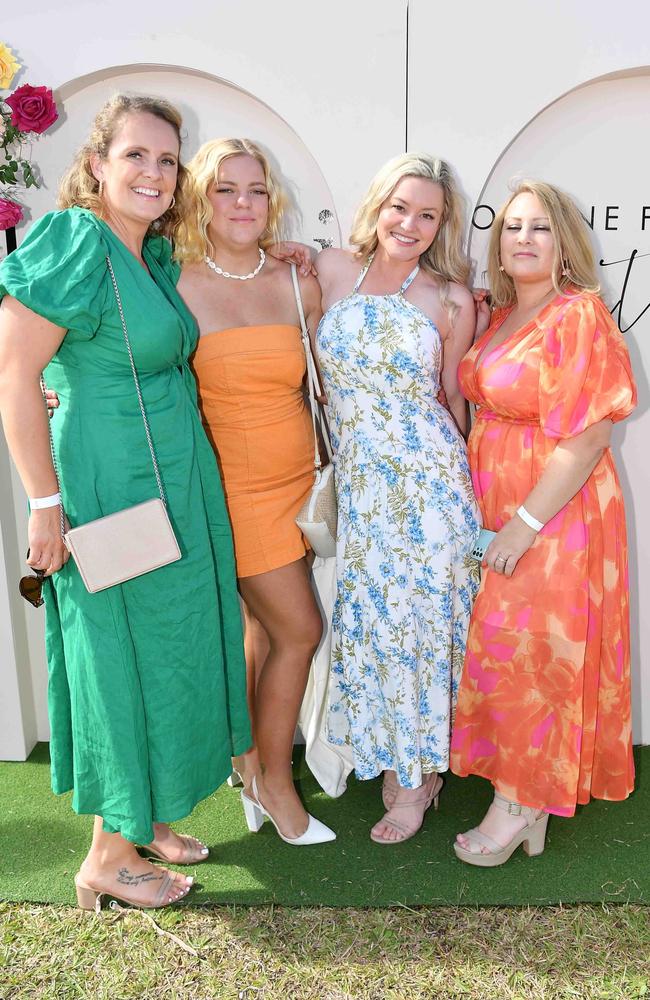 Louise Barnett, Amity Corkill, Suzi Whight and Nicola Rentoul at Coastline BMW Polo by the Sea. Picture: Patrick Woods.