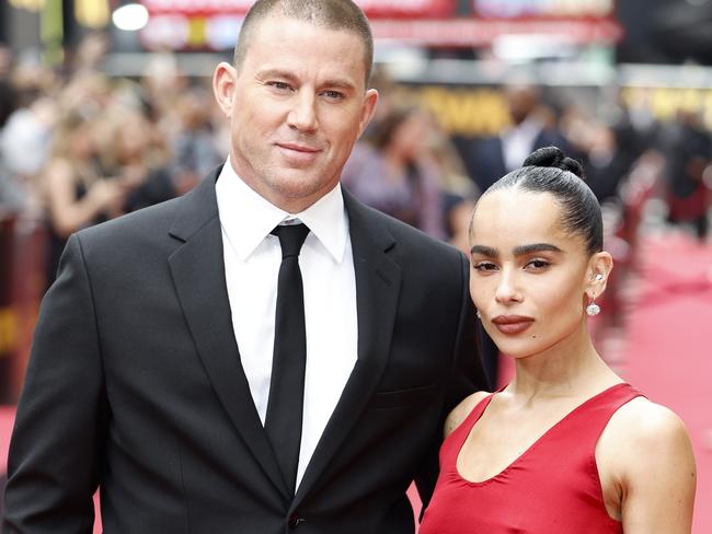 Tatum and Kravitz dated for three years, one of which they were engaged. Picture: John Phillips/Getty Images