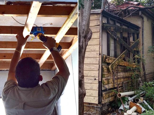 Artwork, dodgy tradies exposed. NSW real estate.