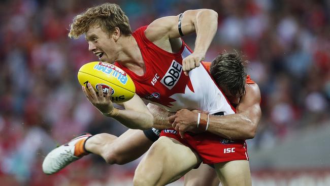 Mills made his debut this season for Sydney. Pic: Phil Hillyard