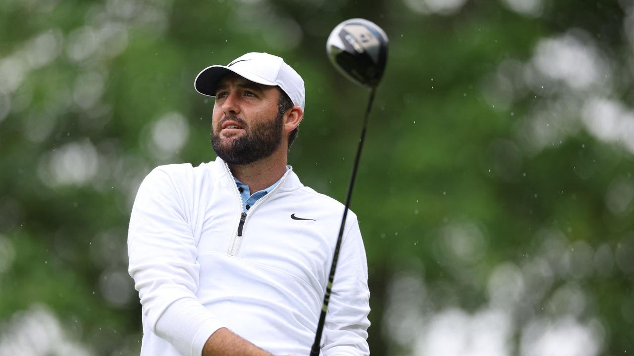 Scheffler remains one of the favourites to win the tournament. (Photo by Christian Petersen / GETTY IMAGES NORTH AMERICA / Getty Images via AFP)