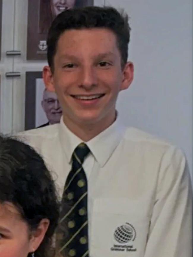 Max Meyer was killed in Austria by an avalanche. Picture: International Grammar School Sydney