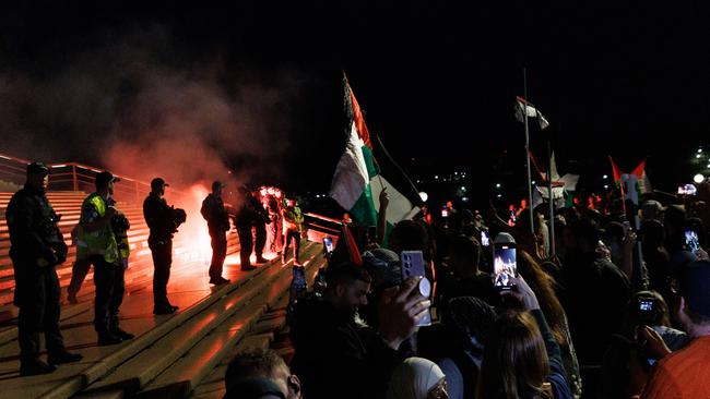 Scenes from the Opera House on October 9. Picture: David Swift