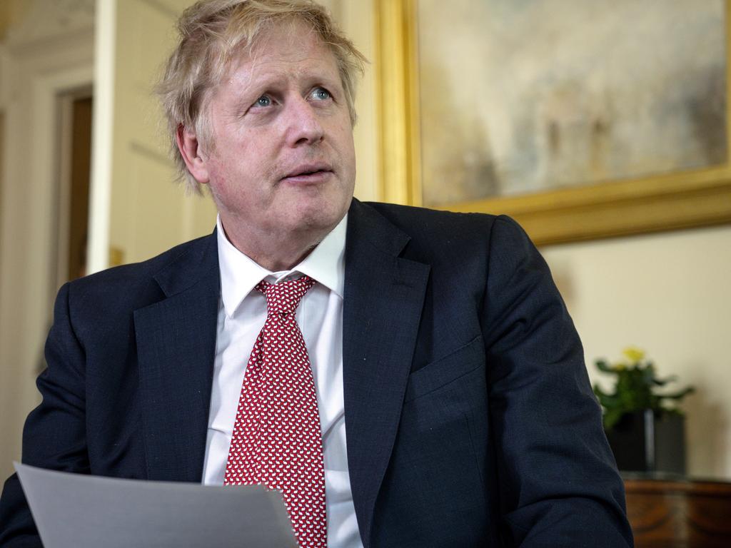 Britain’s Prime Minister Boris Johnson said it was ‘hard to find the words’ to express his debt of gratitude to the National Health Service.