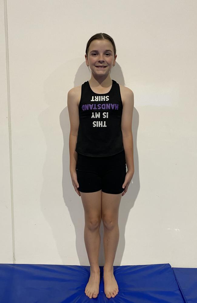 Kaitlyn Molloy, 10, Jazzy Gymnast. Picture: Tanya Dalby