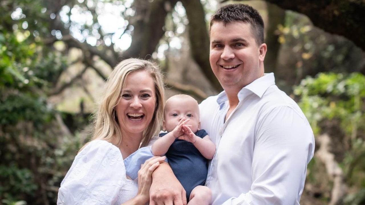 Thomas Smith, 34, wife Gita, 35, live in Maroubra, with their baby boy James, five months. Thomas and Gita sought help from Monash IVF Bondi Junction.