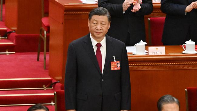 Under Xi Jinping’s China, the Communist Party is clinging to dictatorship and endangering prosperity. Picture: AFP