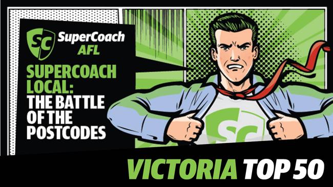 SuperCoach Battle of the Postcodes: Victoria ladder