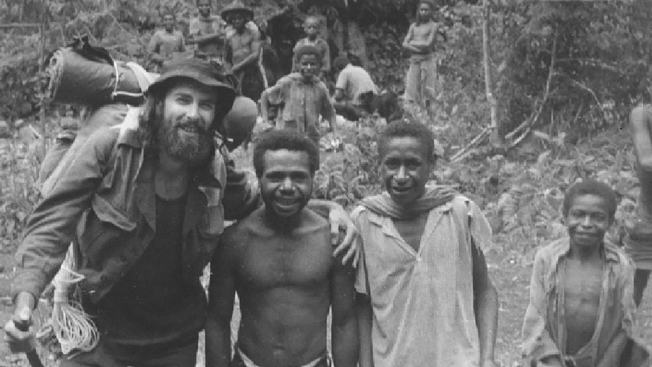 Dr Karl Kruszelnicki in Papua New Guinea, 1971. Picture: Supplied