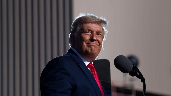 If Donald Trump gets re-elected, it could have a negative impact on international travel. Picture: Brendan Smialowski/AFP.