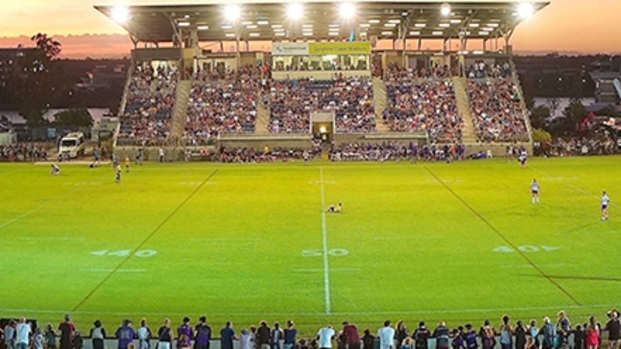 The Sunshine Coast Stadium where the Melbourne Storm will play three NRL matches.