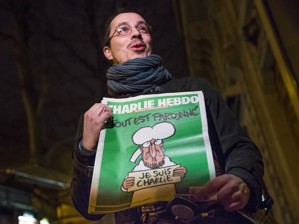 Critics say the weekly sometimes crosses the line into Islamophobia, pointing to some of the Prophet Mohammed caricatures published in the past that appeared to associate Islam with terrorism. (Photo by Dan Kitwood/Getty Images)