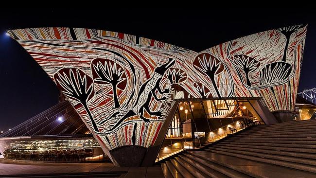 Sydney Opera House will be illuminated with projections of First Nations art and stories.