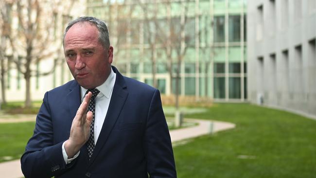 Nationals backbench MP Barnaby Joyce was the Special Envoy on Drought for nine months. Picture: AAP Image/Lukas Coch