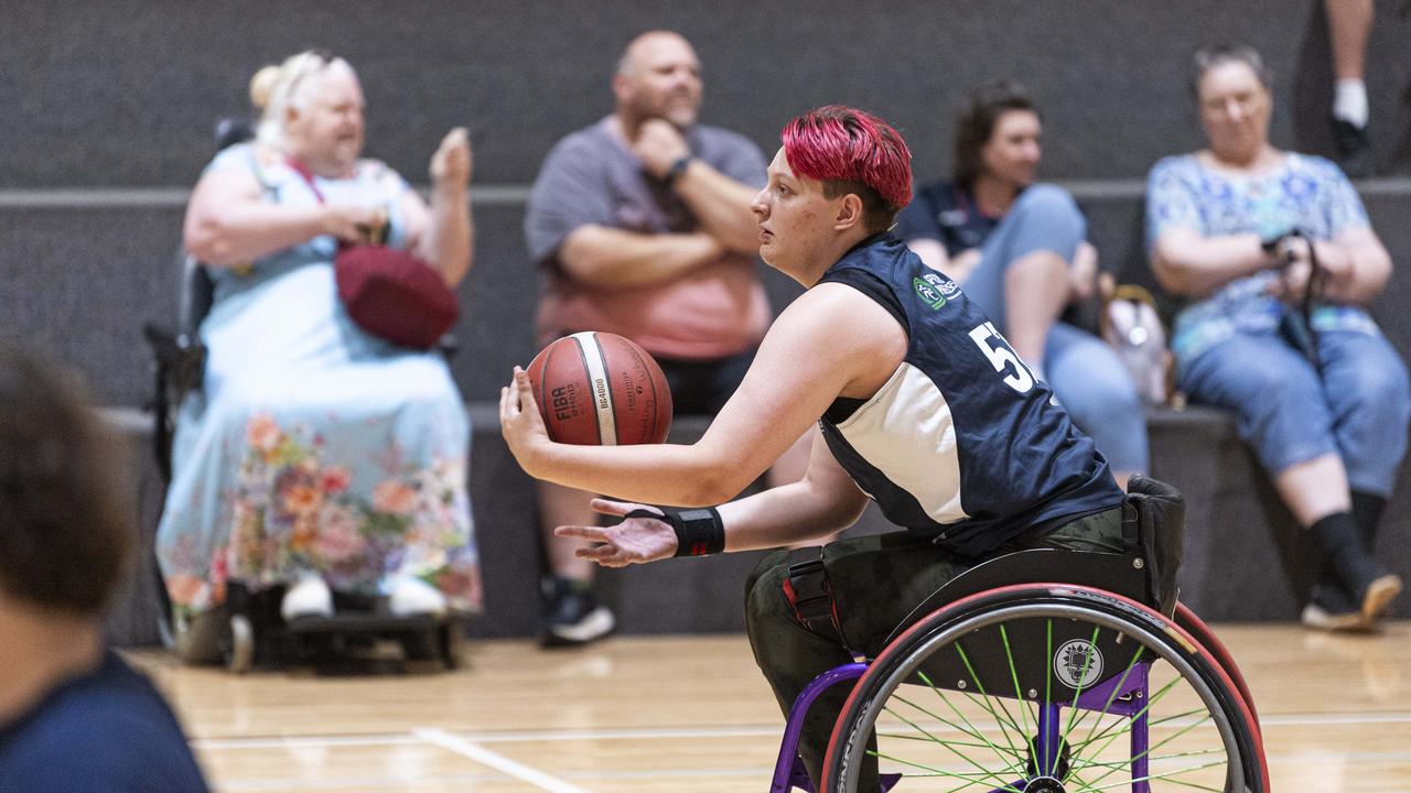 Charlotte Barber of SW Brisbane against SW Toowoomba.