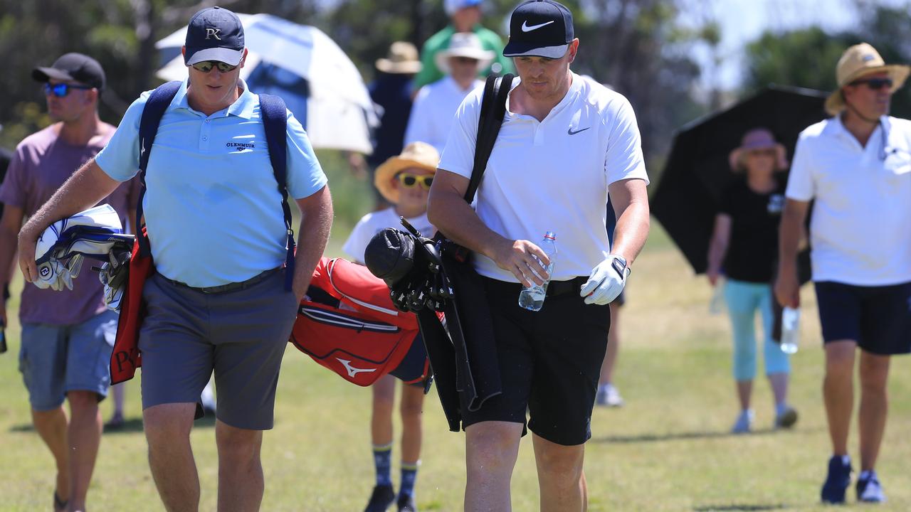 Marcus Fraser and Brendon Goddard will be side by side at the US Open. Picture: Peter Ristevski