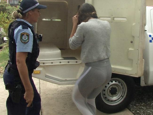 She will return to court in April. Picture: NSW Police