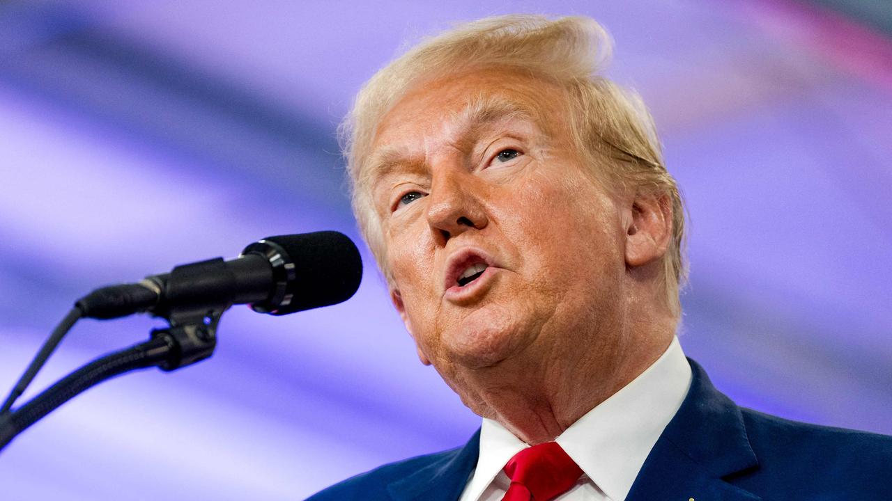 Republican Presidential Candidate former U.S. President Donald Trump on August 20. Picture: Nic Antaya / Getty Images via AFP