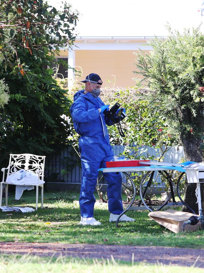 The scene of the murder in Lonus Street, Whitebridge. Picture by Peter Lorimer.