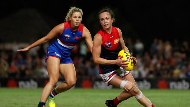 Daisy Pearce has been a star of AFLW since its inception. Picture: Getty Images