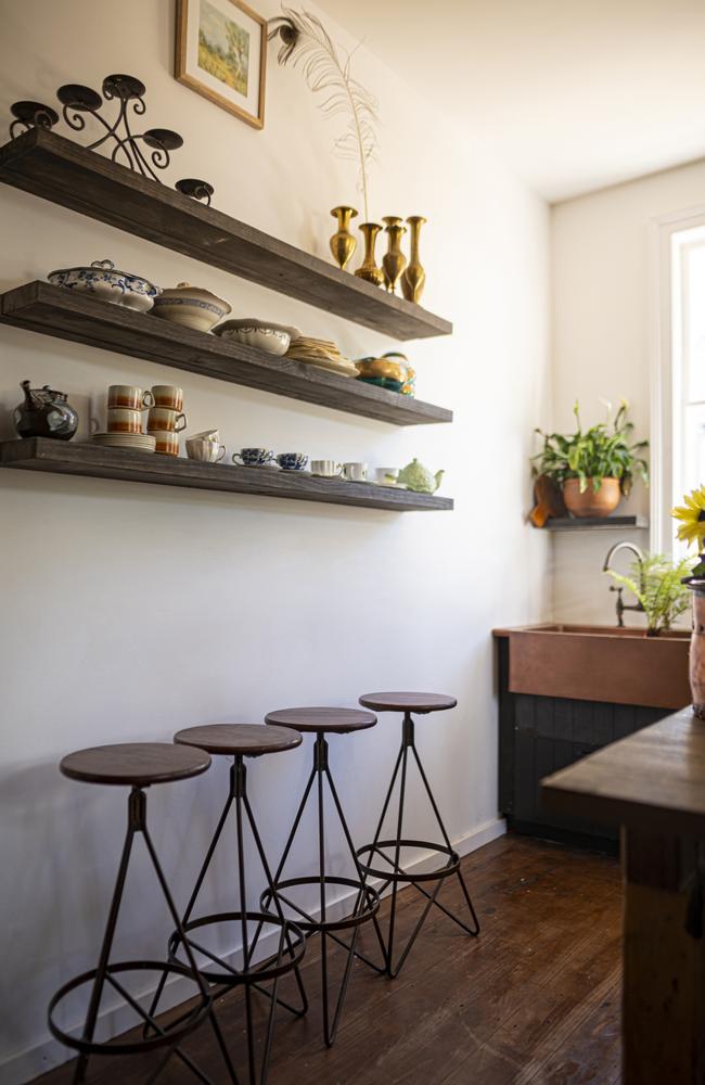 Owner Susan Angel wanted the house to be modern and eclectic, while also being sympathetic to the property’s rich history. Picture: ABC TV