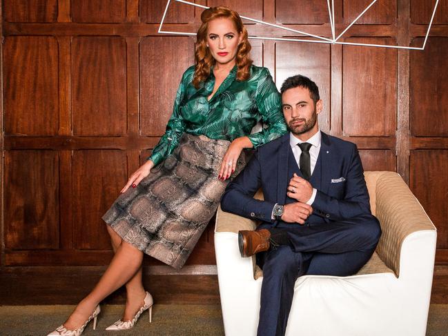 Jules Robinson and Cameron Merchant met and fell in love on Married At First Sight. Picture: Ivy Erlinger/@ivyerlingerphoto 