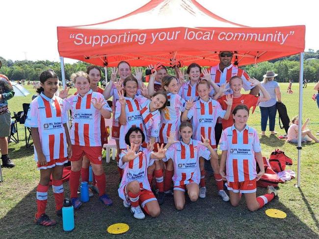 Mackay Wanderers are the junior team of the week. Picture: Football Qld.