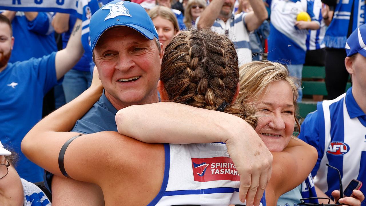 The Martins made it all the way from Ireland. Picture: Getty Images