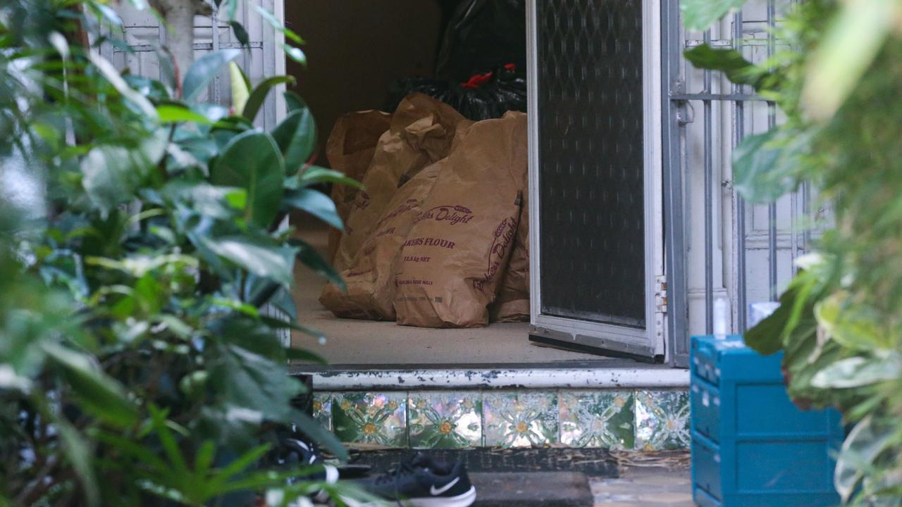 Police spent Sunday combing the property for evidence. Picture: NCA NewsWire/Gaye Gerard.