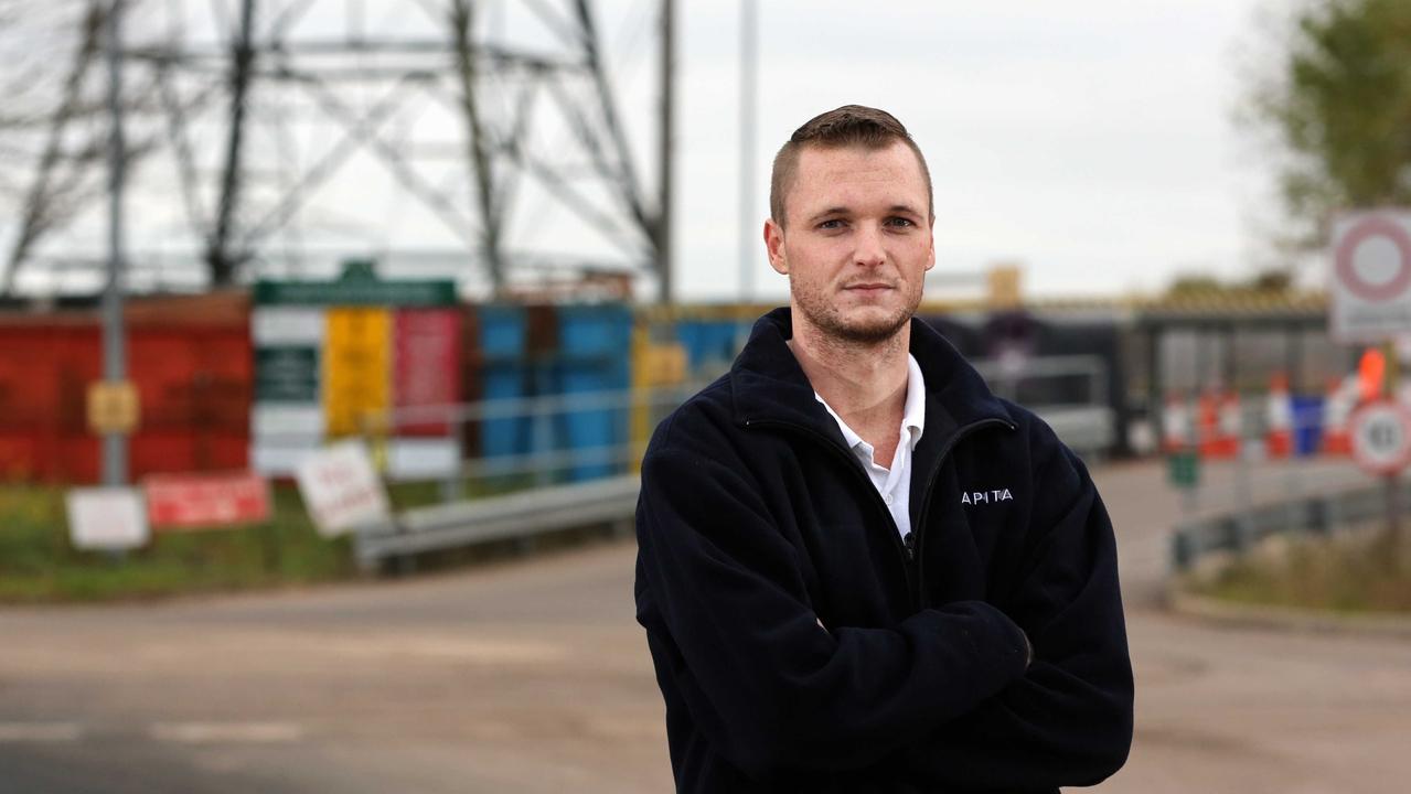 James Howells at the Newport Amenity Centre and landfill site where he thinks the hard drive is located. Picture: Shutterstock