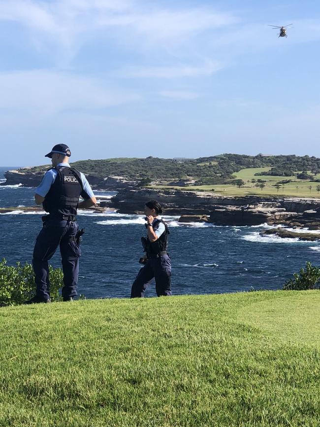 Police responded to reports of a shark attack at Little Bay on Wednesday afternoon. Picture: ABC/Stephen Hutcheon