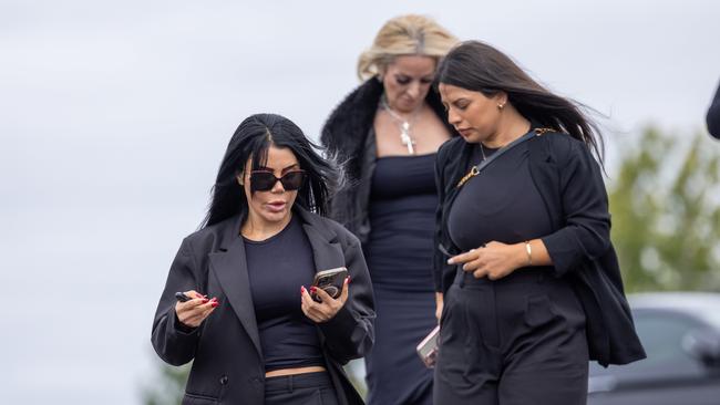 Mourners gather to farewell Sam Abdulrahim The Punisher Family and friends attend the funeral of Sam Abdulrahim at Epping Mosque in Melbourne before his burial at Northern Memorial Park.