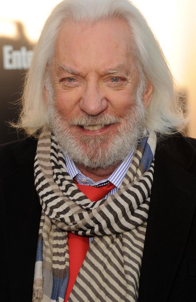 Acclaimed actor Donald Sutherland has died at 88. Picture: Getty Images