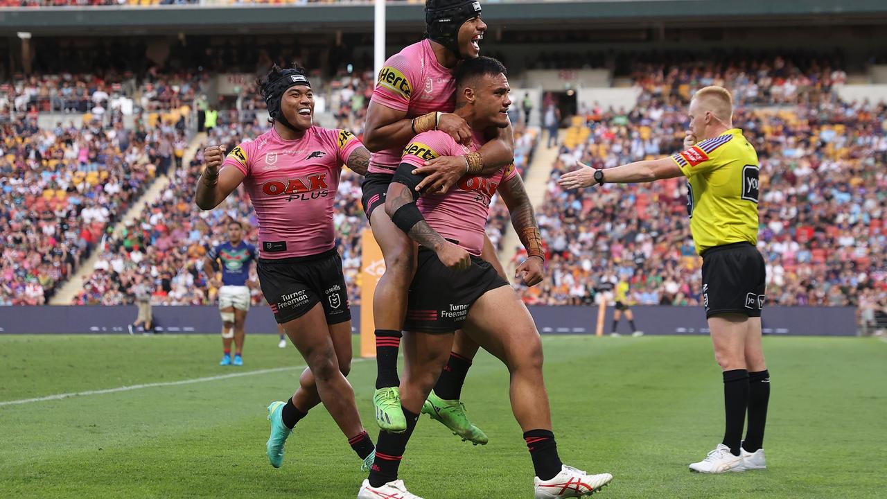 Spencer Leniu will add plenty of punch to the Blues pack. Picture: Cameron Spencer/Getty Images