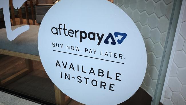 On Monday Afterpay will be officially welcomed into the top 20 listed companies in Australia, and is now worth over $30bn. Picture: AAP