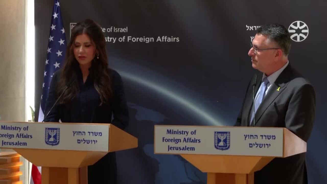 US and Israeli officials honour slain Israeli embassy workers