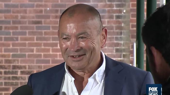 Eddie Jones reaffirmed his commitment to the Wallabies. Picture: Supplied
