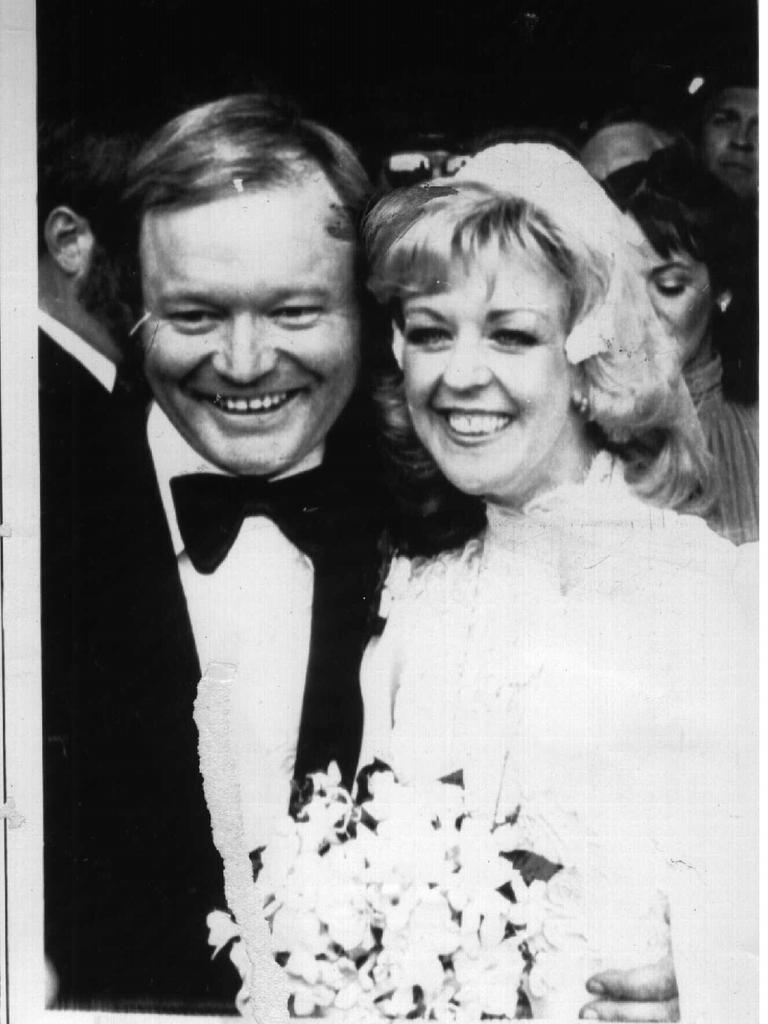 Bert and Patti on their Wedding day.