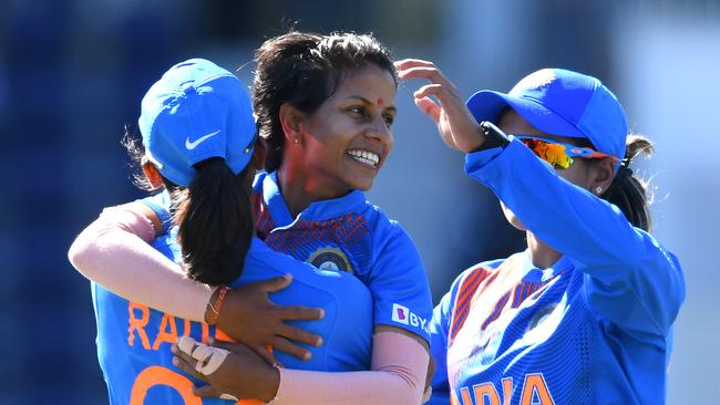 Australia have done their homework on Poonam Yadav. Picture: Quinn Rooney/Getty