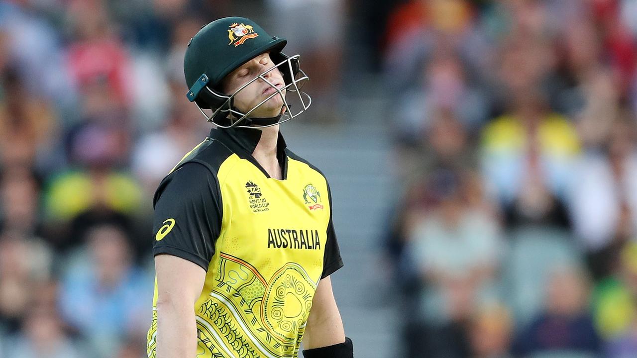 Steve Smith of Australia. Photo by Sarah Reed/Getty Images