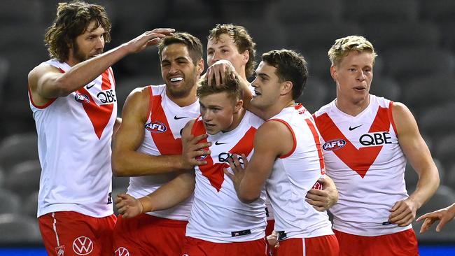 The Swans have won six of their last seven games. (Photo by Quinn Rooney/Getty Images)