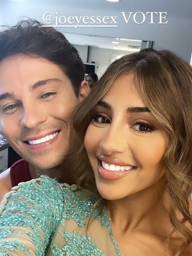 Maria Thattil and Joey Essex reunited on Sunday.