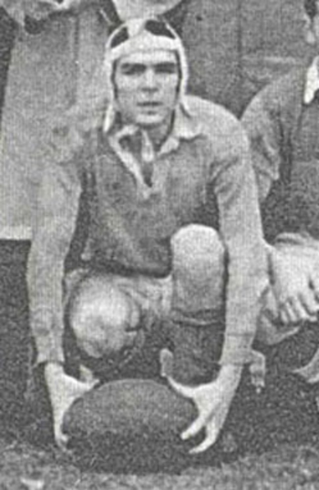 Che Guevara as a young rugby union player.