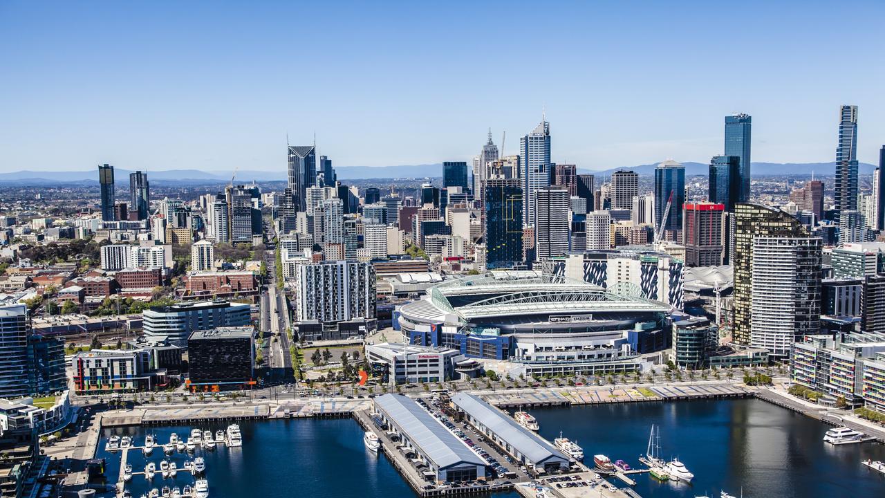 Aerial view of Melbourne. (Photo by: Brett Price/VW Pics/Universal Images Group via Getty Images)