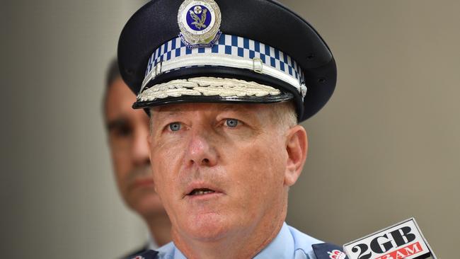 Police Commissioner Mick Fuller had “lost confidence” in Ghoriani. Picture: AAP Image/Brendan Esposito