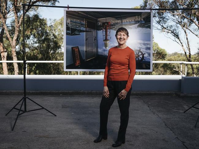 Robyn Stacey explores camera obscura photography. Photo: Daniel Boud