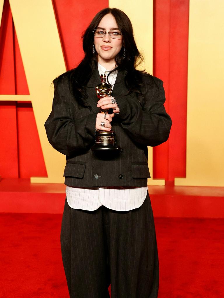 Billie Eilish is her latest duet partner. Picture: AFP