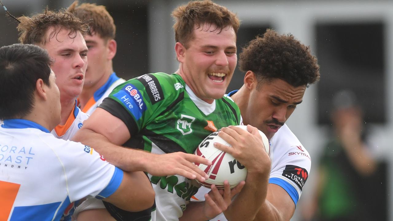 Mal Meninga Cup Townsville Blackhawks against Northern Pride at Jack Manski Oval. Picture: Evan Morgan