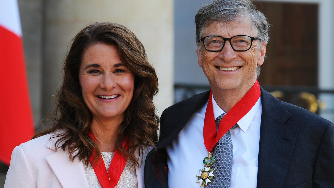 While the couple have since separated, Bill and Melinda Gates vowed to eradicate polio through the work of their namesake foundation. Picture: Frederic Stevens/Getty Images