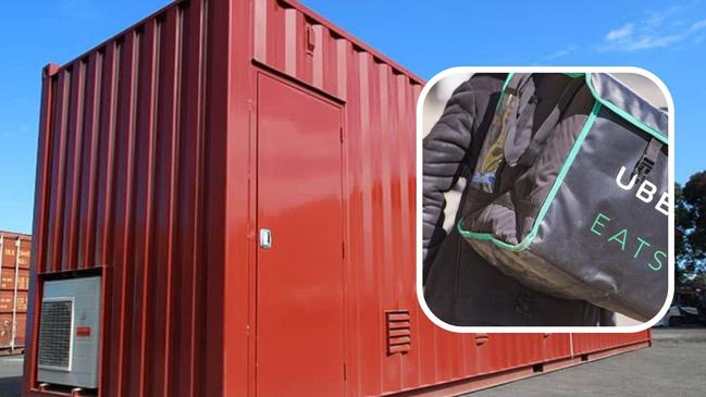 Kitchens inside shipping containers have started operating in industrial estates across the southeast.